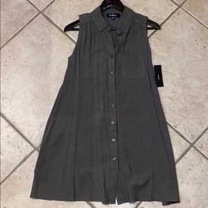 LULUs green shift dress